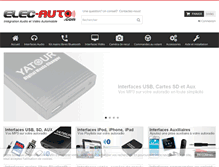 Tablet Screenshot of elec-auto.com